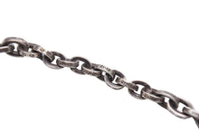 Load image into Gallery viewer, CHROME HEARTS クロムハーツ PAPER CHAIN NECKLACE 18インチ シルバー ペーパーチェーン ネックレス 32.3g 美品 中古 67604