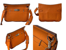 Load image into Gallery viewer, HERMES エルメス ショルダーバッグ ジプシエール28 □Q シルバー金具 トリヨンクレマンス フー 美品 中古 67611