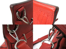 Load image into Gallery viewer, HERMES エルメス ショルダーバッグ ジプシエール34 □P金具 トリヨンクレマンス レッド シルバー金具 美品 中古 67612