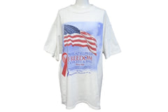 DELTA PRO WEIGHT Vintage Short Sleeve T-shirt Tops Size L Cotton White Used 67618