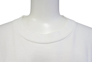 DELTA PRO WEIGHT Vintage Short Sleeve T-shirt Tops Size L Cotton White Used 67618