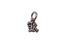 Load image into Gallery viewer, CHROME HEARTS クロムハーツ アルファベット ミニ K チャーム シルバー 美品 中古 67619