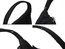 Load image into Gallery viewer, PRADA プラダ Hobo ホーボー ワンショルダーバッグ ミニハンドバッグ トライアングルロゴ ナイロン ブラック 良品 中古 67634