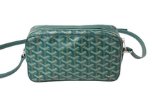 画像をギャラリービューアに読み込む, 新品未使用 GOYARD ゴヤール カップヴェールPM ショルダーバッグ グリーン シルバー金具 ゴヤールディンキャンバス 中古 67636