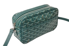 画像をギャラリービューアに読み込む, 新品未使用 GOYARD ゴヤール カップヴェールPM ショルダーバッグ グリーン シルバー金具 ゴヤールディンキャンバス 中古 67636