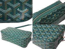 画像をギャラリービューアに読み込む, 新品未使用 GOYARD ゴヤール カップヴェールPM ショルダーバッグ グリーン シルバー金具 ゴヤールディンキャンバス 中古 67636