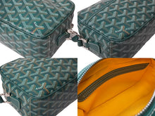 画像をギャラリービューアに読み込む, 新品未使用 GOYARD ゴヤール カップヴェールPM ショルダーバッグ グリーン シルバー金具 ゴヤールディンキャンバス 中古 67636