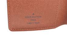 Load image into Gallery viewer, 極美品 LOUIS VUITTON ルイヴィトン アジェンダ PM 手帳カバー R20011 モノグラム パンダ 村上隆 ブラウン ゴールド金具 中古 67644