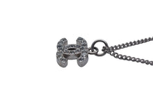 画像をギャラリービューアに読み込む, 極美品 CHANEL シャネル ネックレス ココマーク シルバー メタル ラインストーン B10V刻印 重量5.8g 全長42.5cm 中古 67651