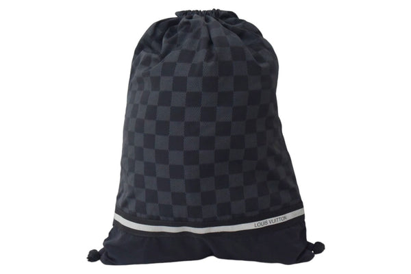 Louis Vuitton Damier Graphite Black Knapsack M72514 Used 4c067675