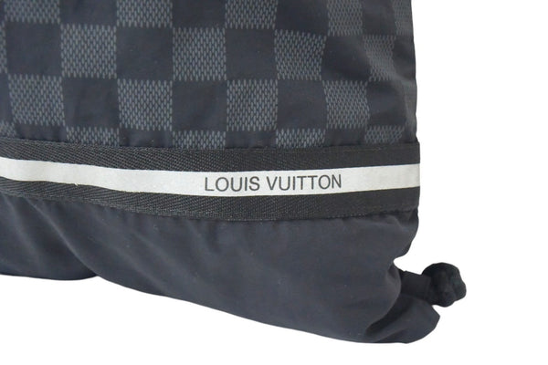 Louis Vuitton Damier Graphite Black Knapsack M72514 Used 4c067675