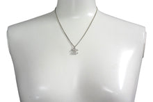 Load image into Gallery viewer, 極美品 CHANEL シャネル ネックレス A28942Y02003 ココマーク シルバー メタル ラインストーン 10V刻印 重量5.6g 全長42.5cm 中古 67718