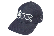 画像をギャラリービューアに読み込む, 新品未使用 ICECREAM アイスクリーム BBC DENIM CAP RUNNING DOG デニム キャップ ICJP233H002 サイズM ブラック 中古 67726
