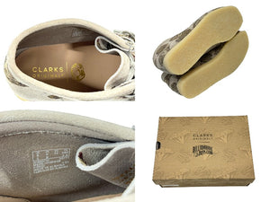 新品未使用品 Clarks x Billionaire Boys Club クラークス BBC Wallabee Boot スニーカー 26169838 UK8 26cm Off White 中古 67733