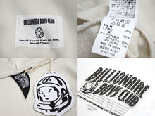 Load image into Gallery viewer, 新品未使用 BILLIONAIREBOYSCLUB ビリオネアボーイズクラブ APPLIQUE LOGO ZIP UP HOODIE ARCH LOGO サイズL グレー 67734