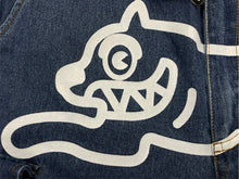 Load image into Gallery viewer, 新品未使用 BILLIONAIREBOYSCLUB ビリオネアボーイズクラブ ICECREAM アイスクリーム 2WAYWASHEDDENIM CARGOPANTS サイズM ブルー 67739