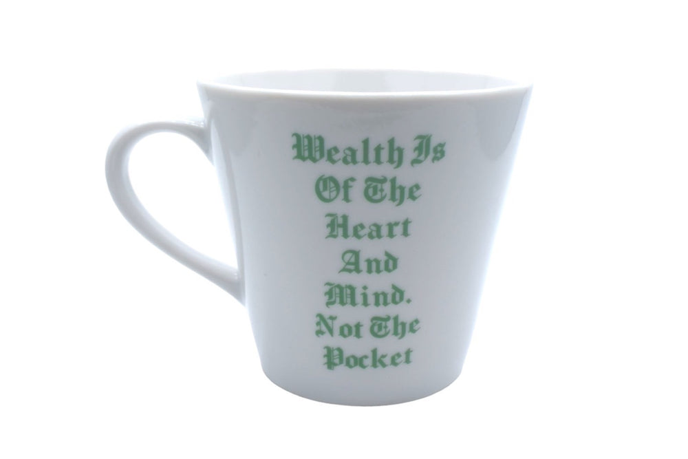 New and unused BILLIONAIREBOYSCLUB Billionaire Boys Club MUG CUP Mug White Green Ceramic 67743