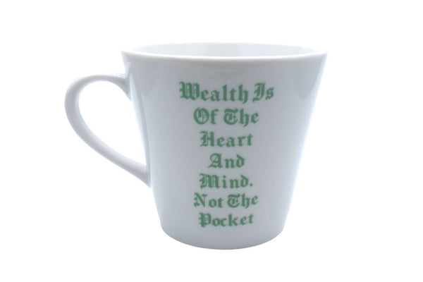 New and unused BILLIONAIREBOYSCLUB Billionaire Boys Club MUG CUP Mug White Green Ceramic 67743