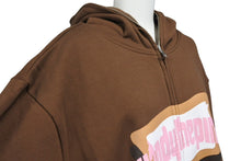 Load image into Gallery viewer, 新品未使用 BILLIONAIREBOYSCLUB ビリオネアボーイズクラブ ICECREAM アイスクリーム VANDY FULL ZIP HOODIE サイズXL ブラウン 67744