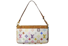 Load image into Gallery viewer, LOUIS VUITTON ルイヴィトン 村上隆 ポシェットアクセソワール ハンドバッグ ワンショルダーバッグ M92649 マルチカラー 美品 中古 67753