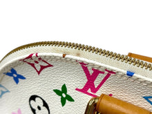 画像をギャラリービューアに読み込む, LOUIS VUITTON ルイヴィトン モノグラムマルチカラー アルマ ハンドバッグ 村上隆 ホワイト M92647 美品 中古 4c067764