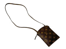 画像をギャラリービューアに読み込む, Louis Vuitton ルイヴィトン モノグラム ポシェット セクレ ショルダーポーチ ショルダーバッグ ブラウン M45484 美品 中古 4c067771