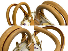 画像をギャラリービューアに読み込む, LOUIS VUITTON ルイヴィトン モノグラムマルチカラー アルマ ハンドバッグ 村上隆 ホワイト M92647 美品 中古 4c067772