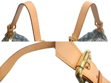 画像をギャラリービューアに読み込む, LOUIS VUITTON ルイヴィトン バギーPM ショルダーバッグ M95049 モノグラムデニム ゴールド金具 ブルー 美品 中古 4c067774