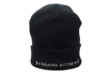 画像をギャラリービューアに読み込む, 極美品 ChromeHearts クロムハーツ MattyBoy マッティボーイ ロゴ刺繍 ニットキャップ ビーニー ブラック ONE SIZE 中古 4c067839