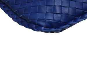 BOTTEGA VENETA ボッテガヴェネタ ホーボー イントレチャートワンショルダーバッグ 115654 V0013 4200 ブルー 美品 中古 4c067847