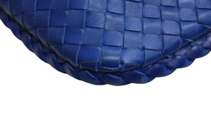 BOTTEGA VENETA ボッテガヴェネタ ホーボー イントレチャートワンショルダーバッグ 115654 V0013 4200 ブルー 美品 中古 4c067847