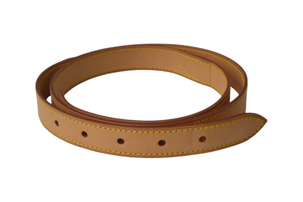 LouisVuitton Shoulder strap for buggy TH3087 Tanned leather Brown Good condition Used 4c067853