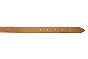 LouisVuitton Shoulder strap for buggy TH3087 Tanned leather Brown Good condition Used 4c067853