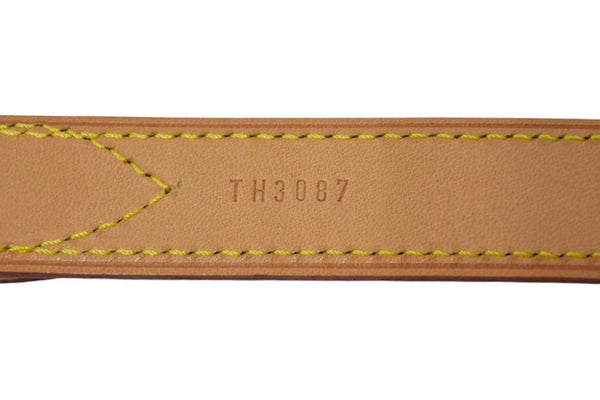 LouisVuitton Shoulder strap for buggy TH3087 Tanned leather Brown Good condition Used 4c067853