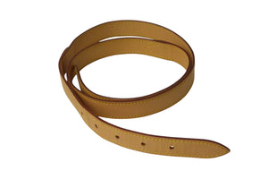 LouisVuitton Shoulder strap for buggy TH1018 Tanned leather Brown Good condition Used 4c067854