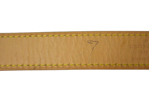 LouisVuitton Shoulder strap for buggy TH1018 Tanned leather Brown Good condition Used 4c067854