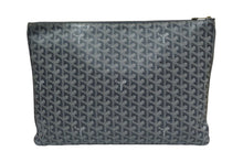 Load image into Gallery viewer, GOYARD ゴヤール セナGM クラッチバッグ グレー ゴヤールディンキャンバス シルバー金具 SENAT2GMLTY07CL07P 中古 4c067859