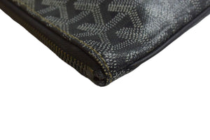 GOYARD ゴヤール セナGM クラッチバッグ グレー ゴヤールディンキャンバス シルバー金具 SENAT2GMLTY07CL07P 中古 4c067859