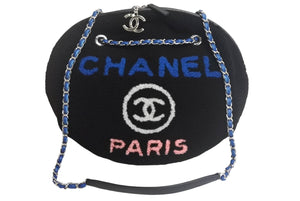 極美品 CHANEL シャネル ドーヴィル ラウンド チェーンショルダーバッグ ムートン シール カードあり A57972 26番 中古 4c067862