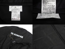 Load image into Gallery viewer, JIL SANDER ジルサンダー ジャケット ショート丈 ノーカラー 155565 WF250200B ブラック 良品 中古 4c067876