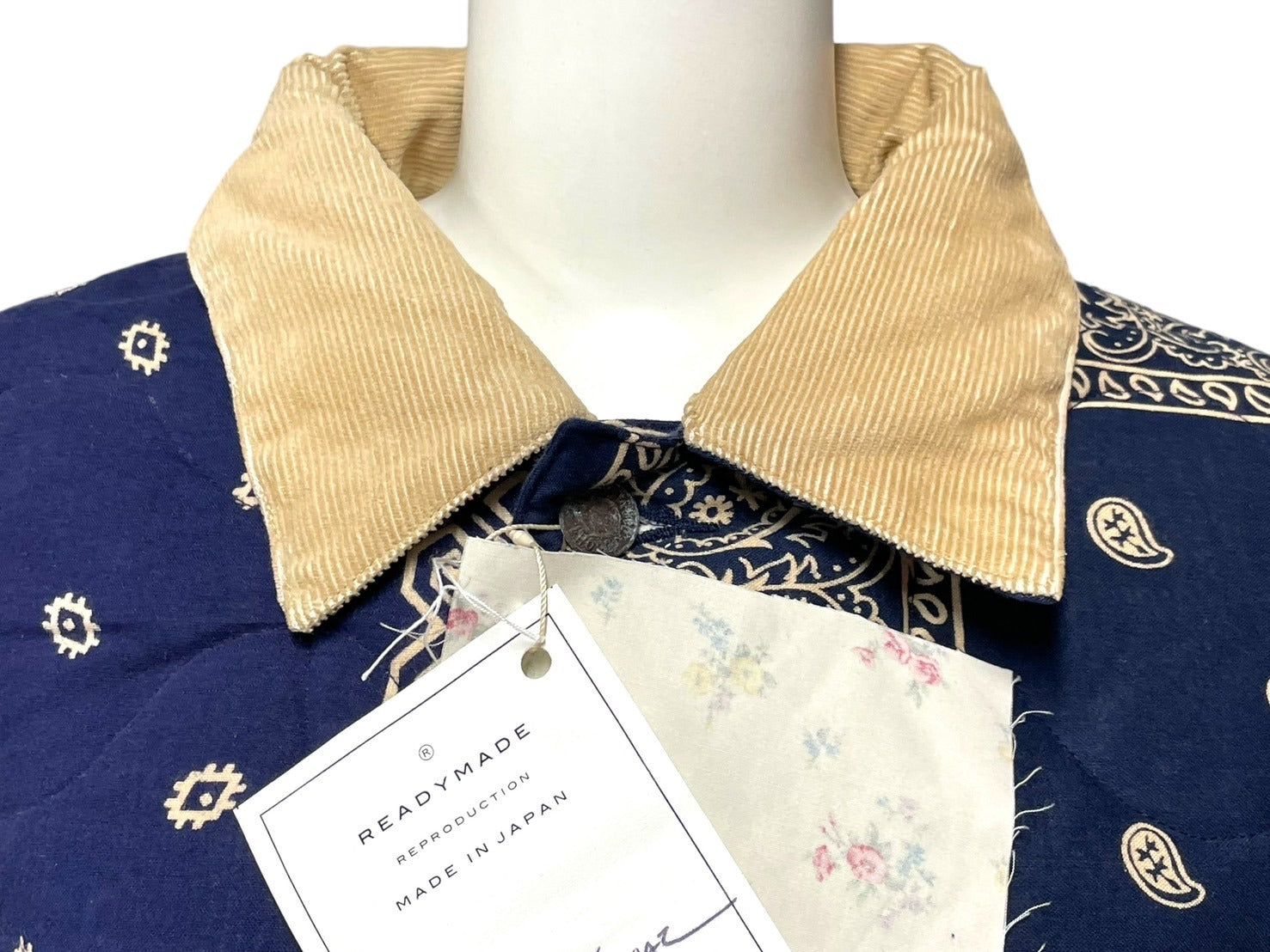 新品未使用 READY MADE レディメイド Quilting Bandana Burn Coat ジャケット サイズ1 ペイズリー柄 キルティング  RE-CO-NV-00-00-111 中古 4c067968 – Casanova Vintage