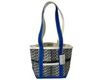 画像をギャラリービューアに読み込む, 新品未使用 SAINT MICHAEL セントマイケル トートバック サイズS ブルー SM-YS1-0000-084 コットンキャンバス 中古 4c067994