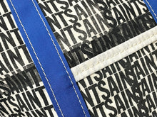 画像をギャラリービューアに読み込む, 新品未使用 SAINT MICHAEL セントマイケル トートバック サイズS ブルー SM-YS1-0000-084 コットンキャンバス 中古 4c067994