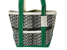 画像をギャラリービューアに読み込む, 新品未使用 SAINT MICHAEL セントマイケル トートバック サイズS グリーン SM-YS1-0000-092 コットンキャンバス 中古 4c067996