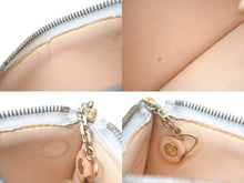 Load image into Gallery viewer, LOUIS VUITTON ルイヴィトン コインケース ポシェット クレ マルチカラー ホワイト M92655 ゴールド金具 美品 中古 4c068042