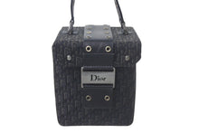 Load image into Gallery viewer, Christian Dior クリスチャンディオール バニティ ハンドバッグ ストリートシック トロッター ジャガード レザー 美品 中古 4c068057