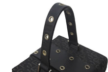 Load image into Gallery viewer, Christian Dior クリスチャンディオール バニティ ハンドバッグ ストリートシック トロッター ジャガード レザー 美品 中古 4c068057