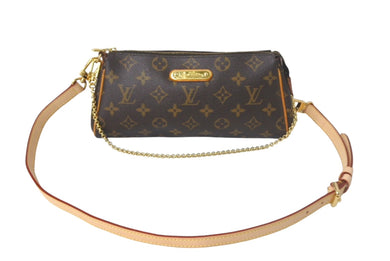 LOUIS VUITTON ルイヴィトン エヴァ ショルダーバッグ M95567 モノグラム PVC レザー ゴールド金具 美品 中古 4c068061