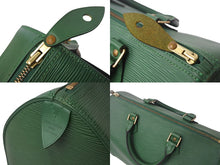 画像をギャラリービューアに読み込む, LOUIS VUITTON ルイヴィトンM43004 スピーディ30 ハンドバッグ カバン エピ グリーン レザー 美品 中古 4c068062