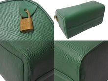 画像をギャラリービューアに読み込む, LOUIS VUITTON ルイヴィトンM43004 スピーディ30 ハンドバッグ カバン エピ グリーン レザー 美品 中古 4c068062